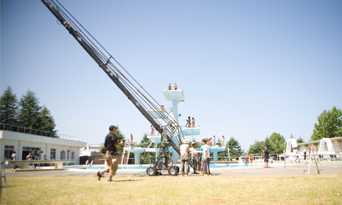 「ダイブ！！」撮影風景