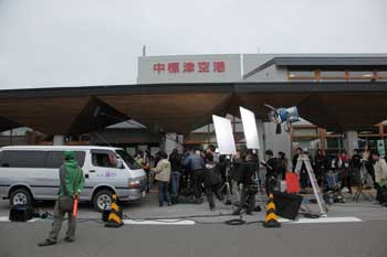 「釣りバカ日誌」撮影風景